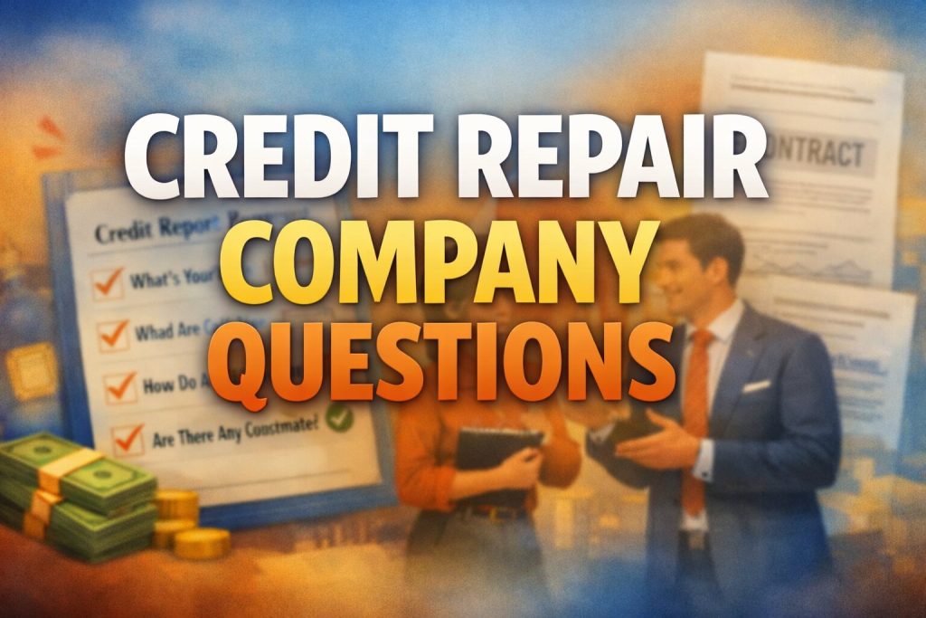 Questions You Should Ask Before Hiring a Credit Repair Company
